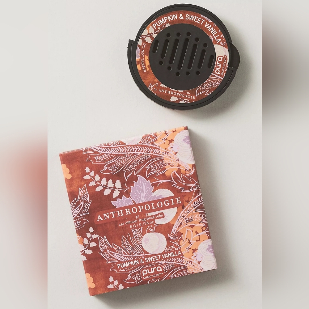Pura Pumpkin & Sweet Vanilla Car Refill Anthropologie